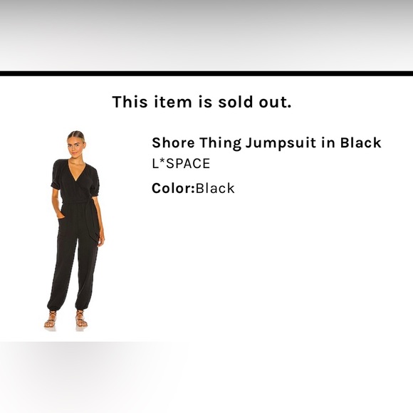 L*Space Shore Thing Jumper Black NWT size S - Picture 5 of 17